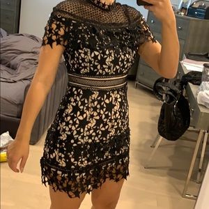 NEW SELF PORTRAIT INSPIRED STAR DRESS